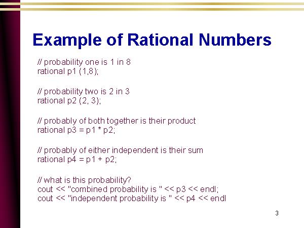 Example Of Rational Numbers