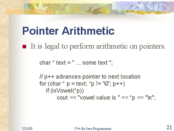 pointer-arithmetic