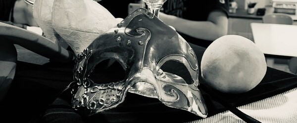 Black and white reference photo for art project