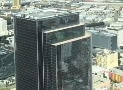 SkySlide [one word] in SkySpace Los Angeles