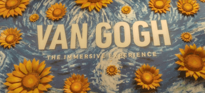 Entrance for the Van Gogh Interactive Experience